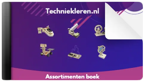 Voorbeeld van de Techniekleren catalogus